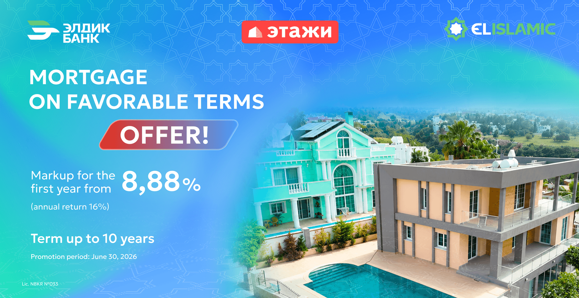 Islamic Window of Eldik Bank and Etazhi Company: New Opportunities for Home Purchase
