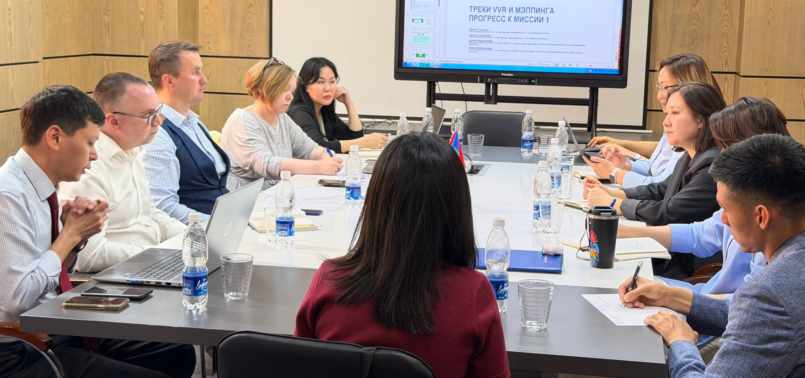 A mission of consultants from the United Nations Development Programme (UNDP) and the Green Climate Fund is taking place at Eldik Bank